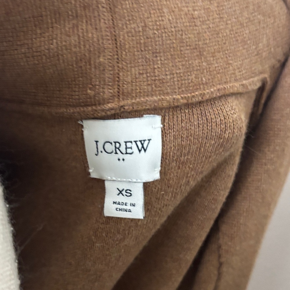J. Crew Women's Brown Open Front Blazer - Picture 2 of 7